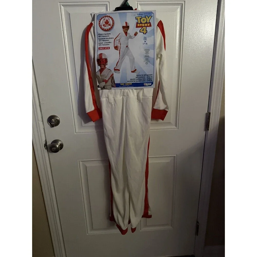 Disney Toy Story 4 Duke Caboom Costume Size 7-8 Years Brand New